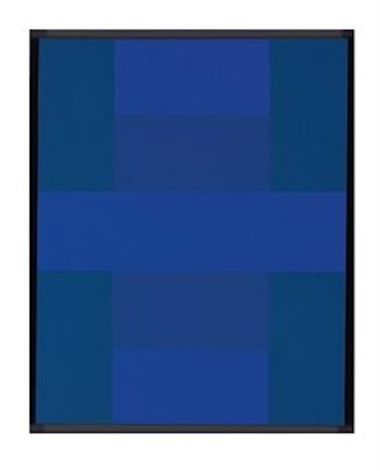 Abstract Painting, Blue by Ad Reinhardt