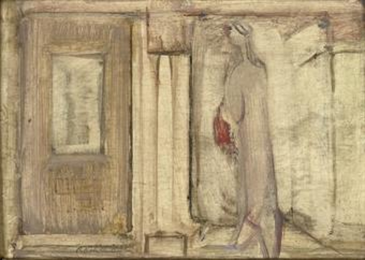 Untitled (Figure and Doorway) by Mark Rothko