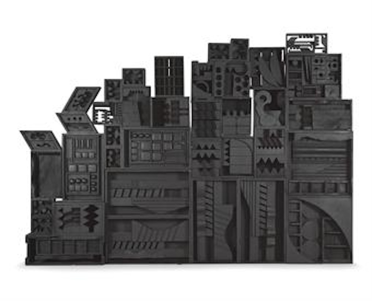 Dark Presence III by Louise Nevelson