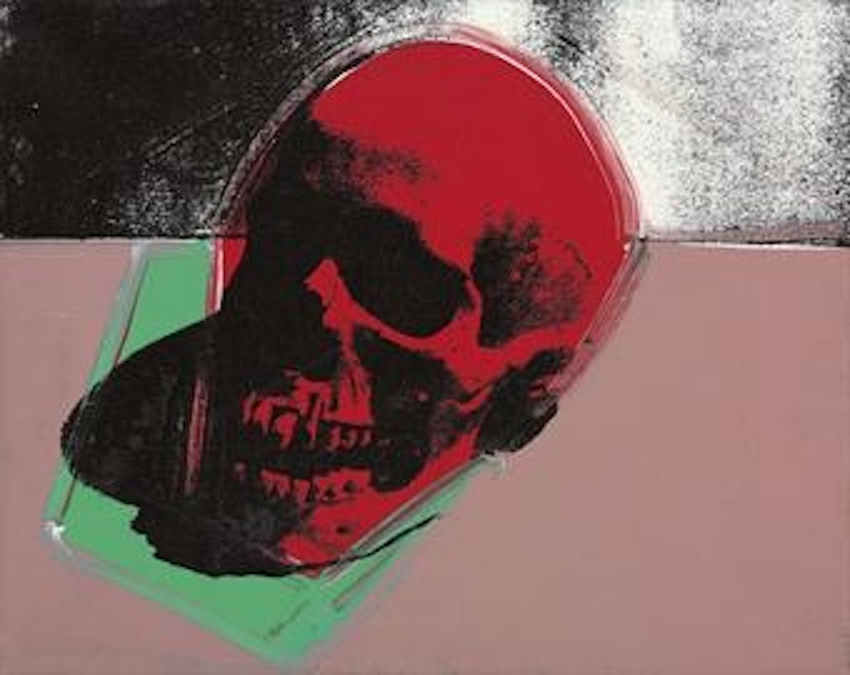 Skull by Andy Warhol