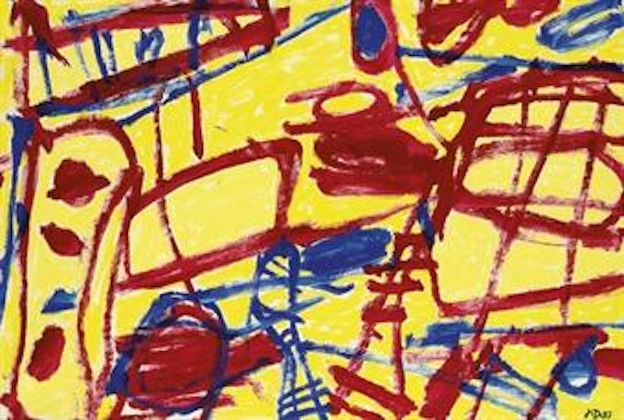 Mire G 16 by Jean Dubuffet