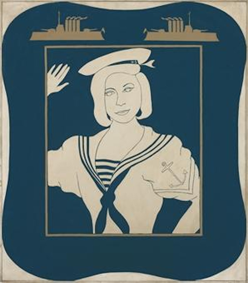 Portrait of Hollis Solomon in a Sailor Suit by John Wesley