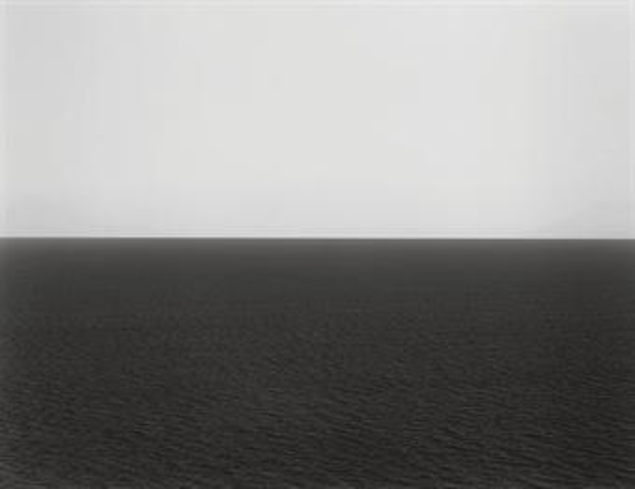 English Channel, Weston Cliff by Hiroshi Sugimoto