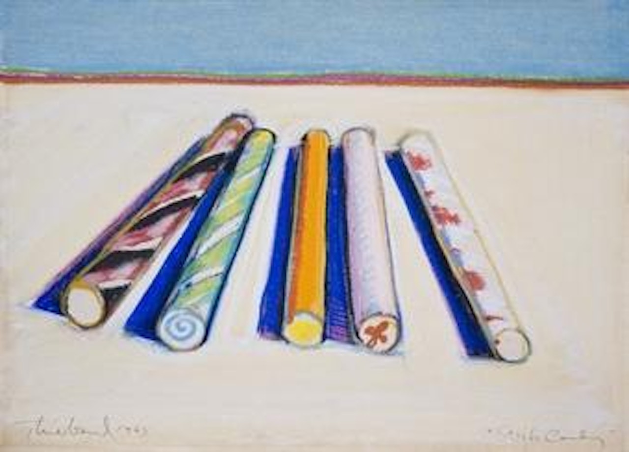 Stick Candy by Wayne Thiebaud