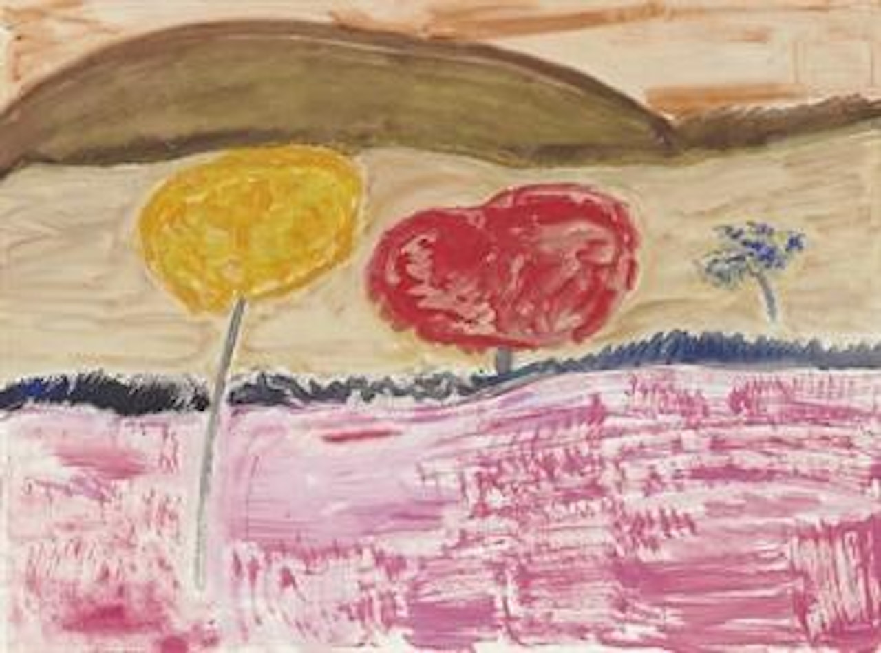 Autumn Trees by Milton Avery