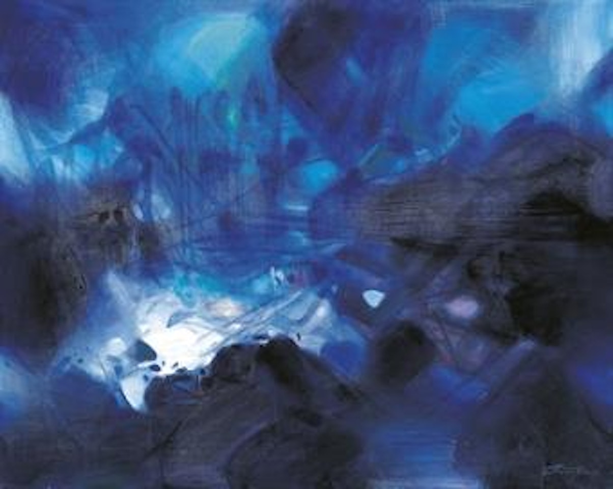 Paix nocturne by Chu Teh-Chun