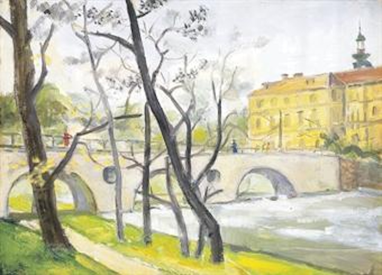 Tree and Bridge by Guan Liang