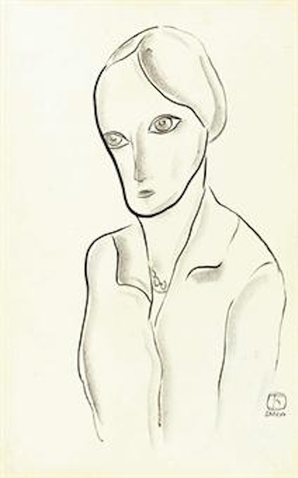 Portrait by Sanyu
