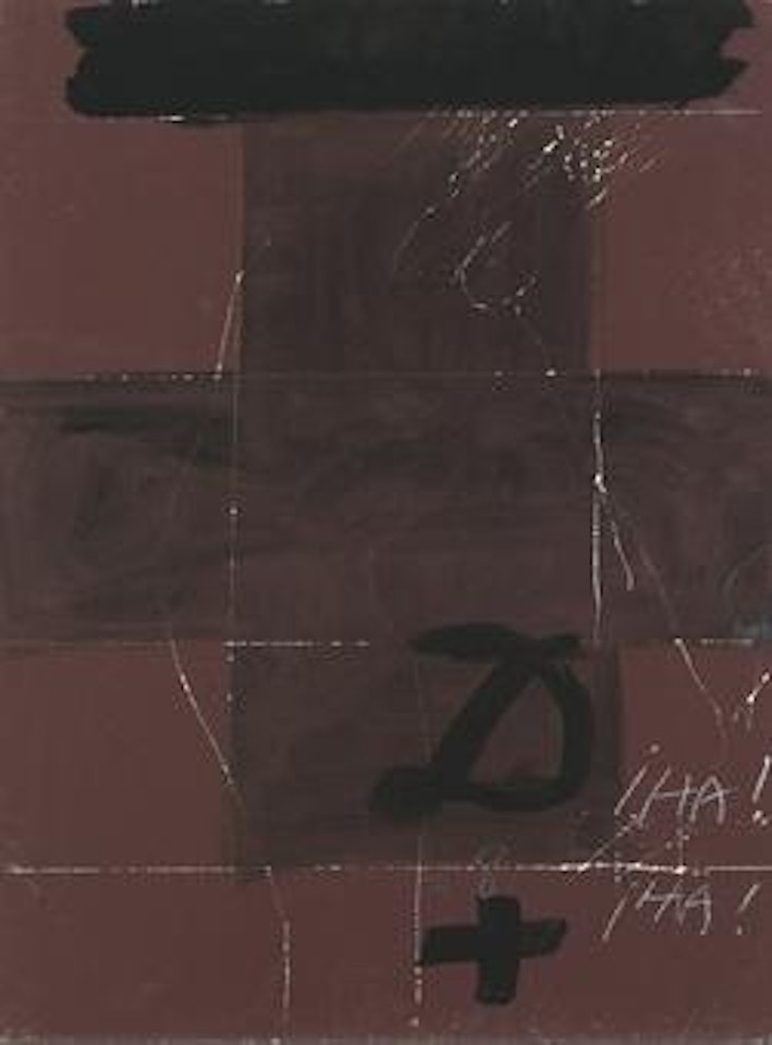 HA! HA! by Antoni Tapies