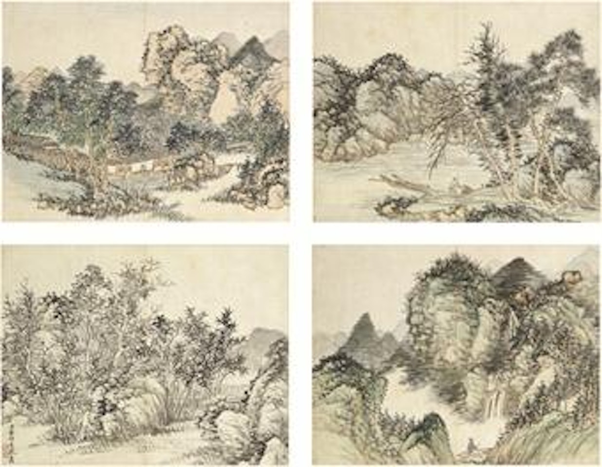 Landscapes by Dong Bangda