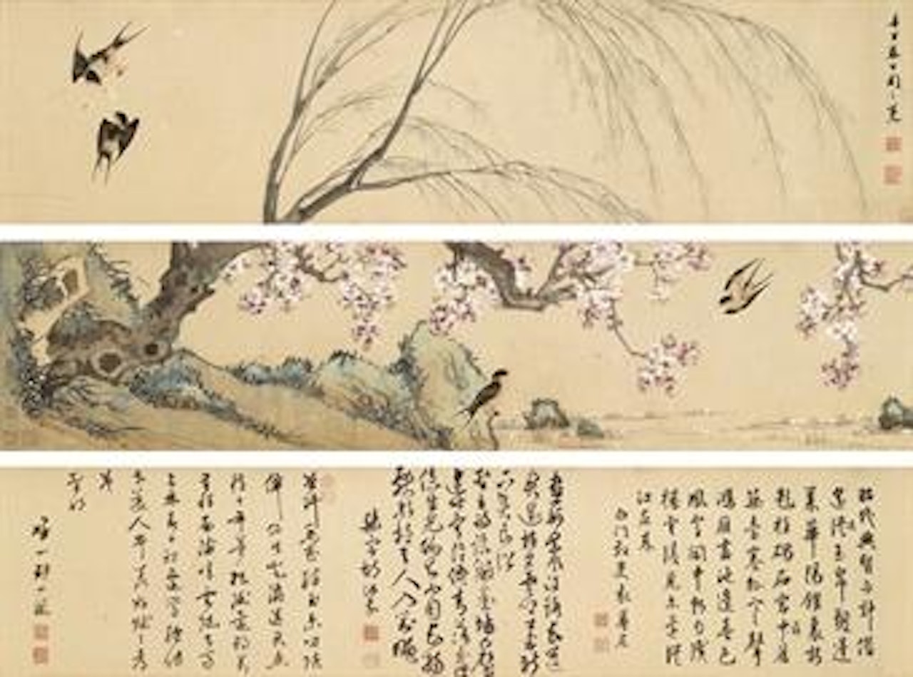 Spring Swallows by Zhou Zhimian
