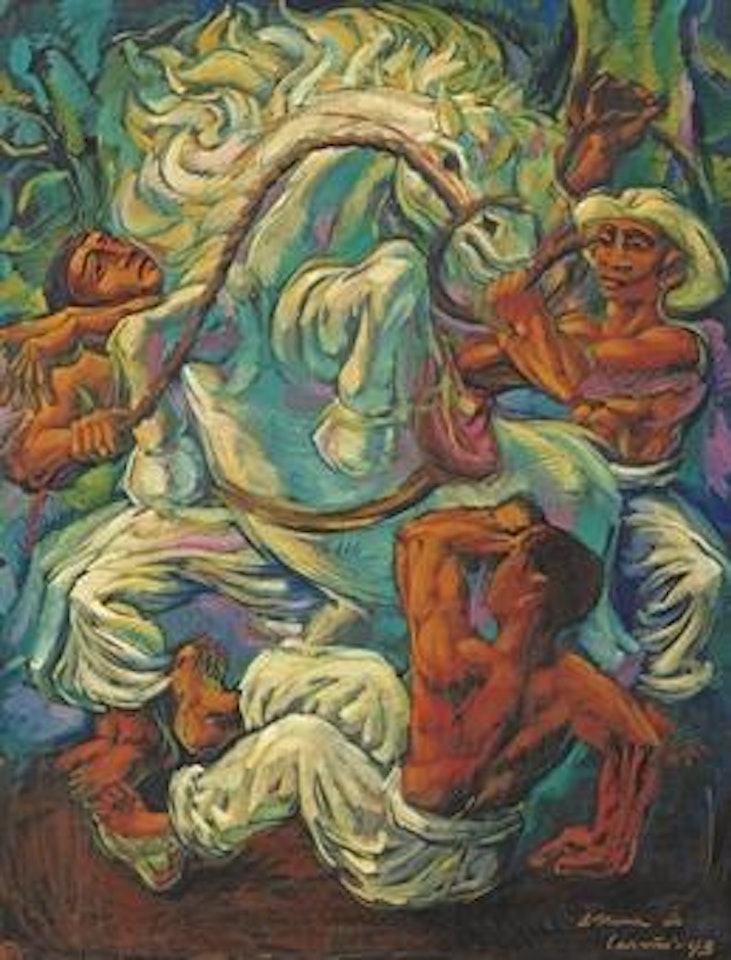 Fuera del batey by Mario Carreno