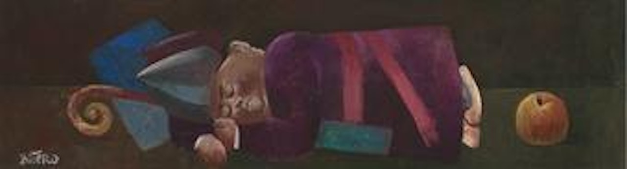 The Sleeping Bishop (The Dozing Archbishop) by Fernando Botero