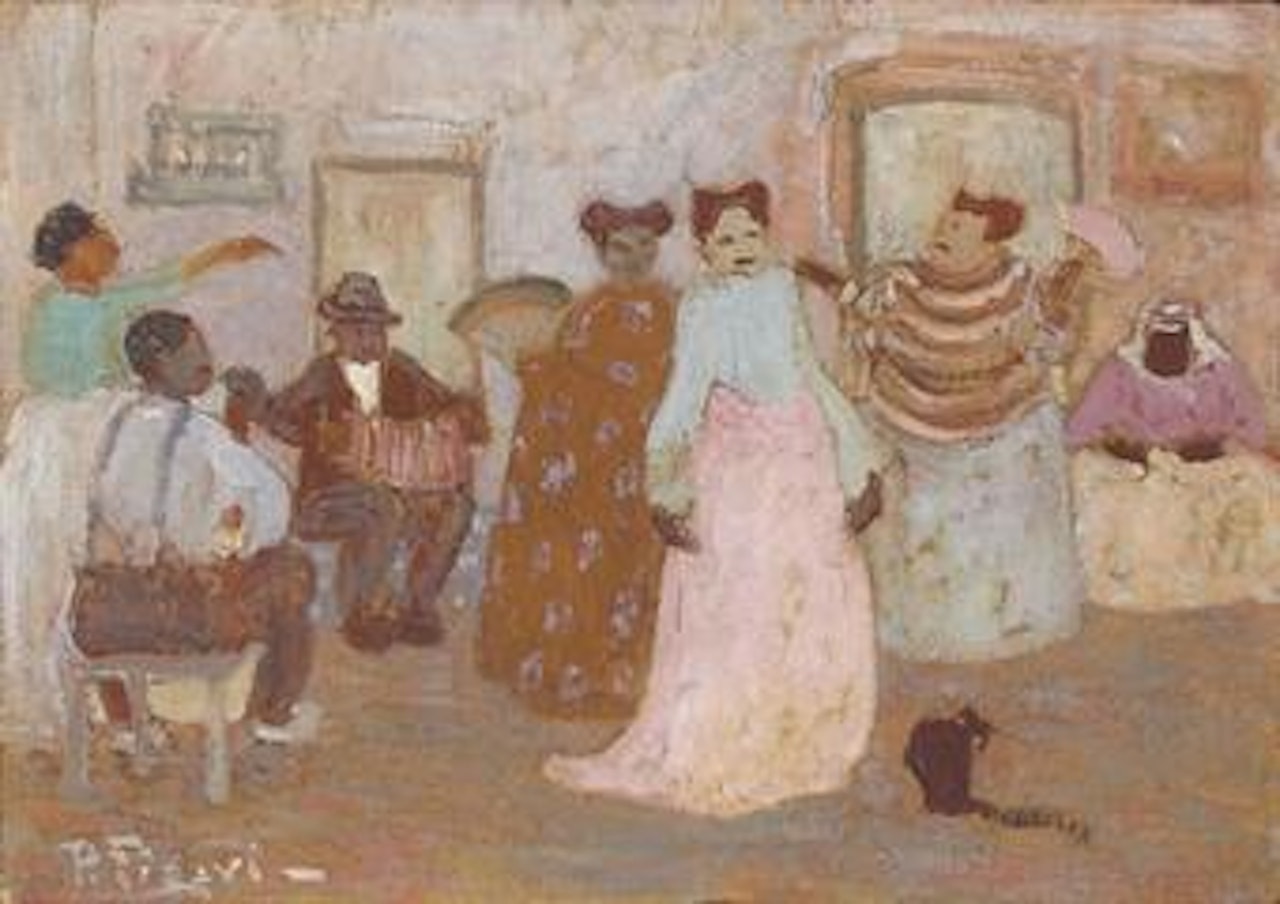 Negros y mulatas by Pedro Figari