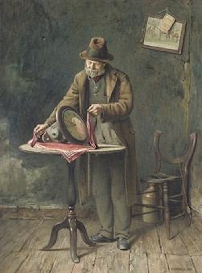 Going at last by Charles Spencelayh