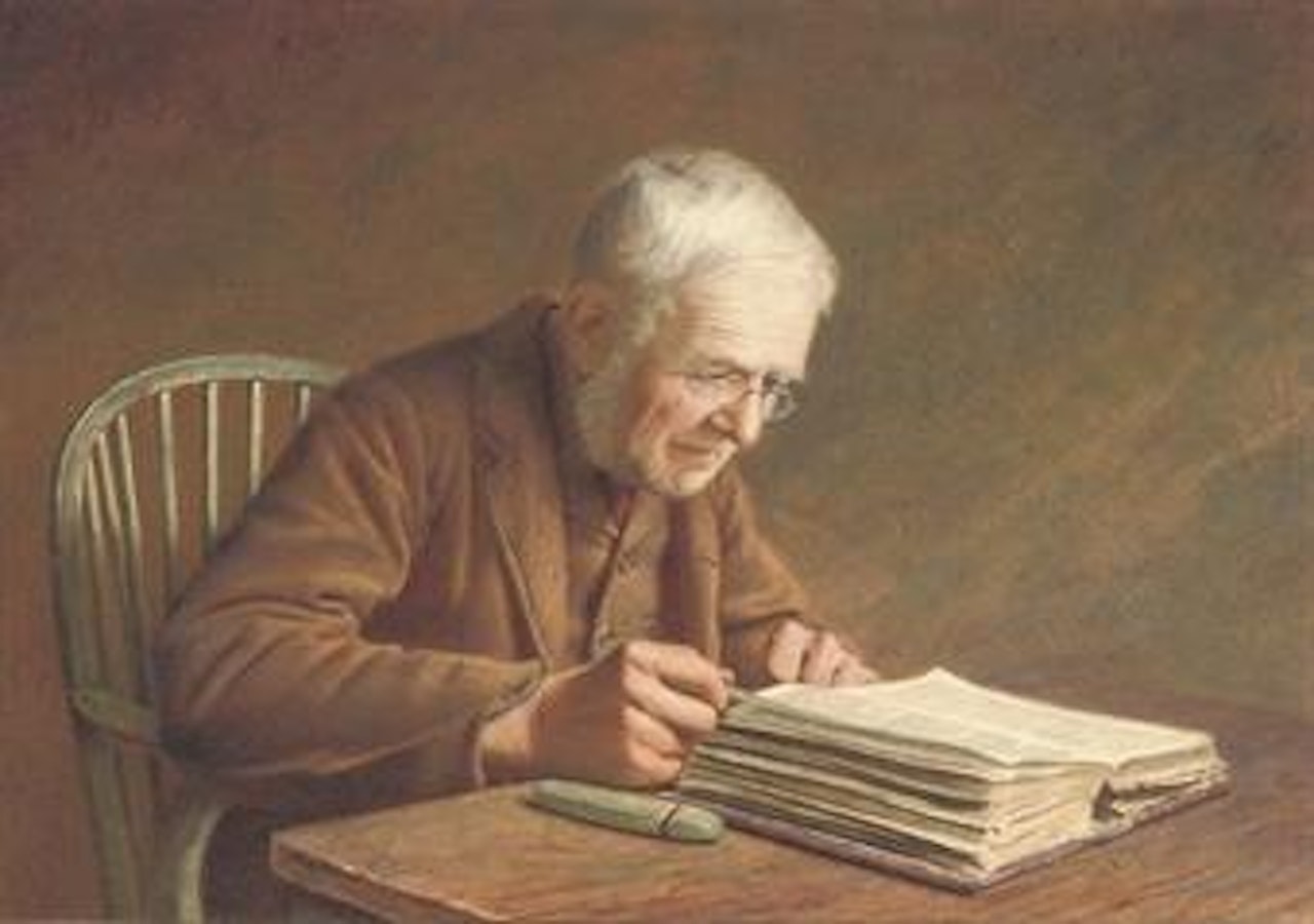 Light at Eventide by Charles Spencelayh