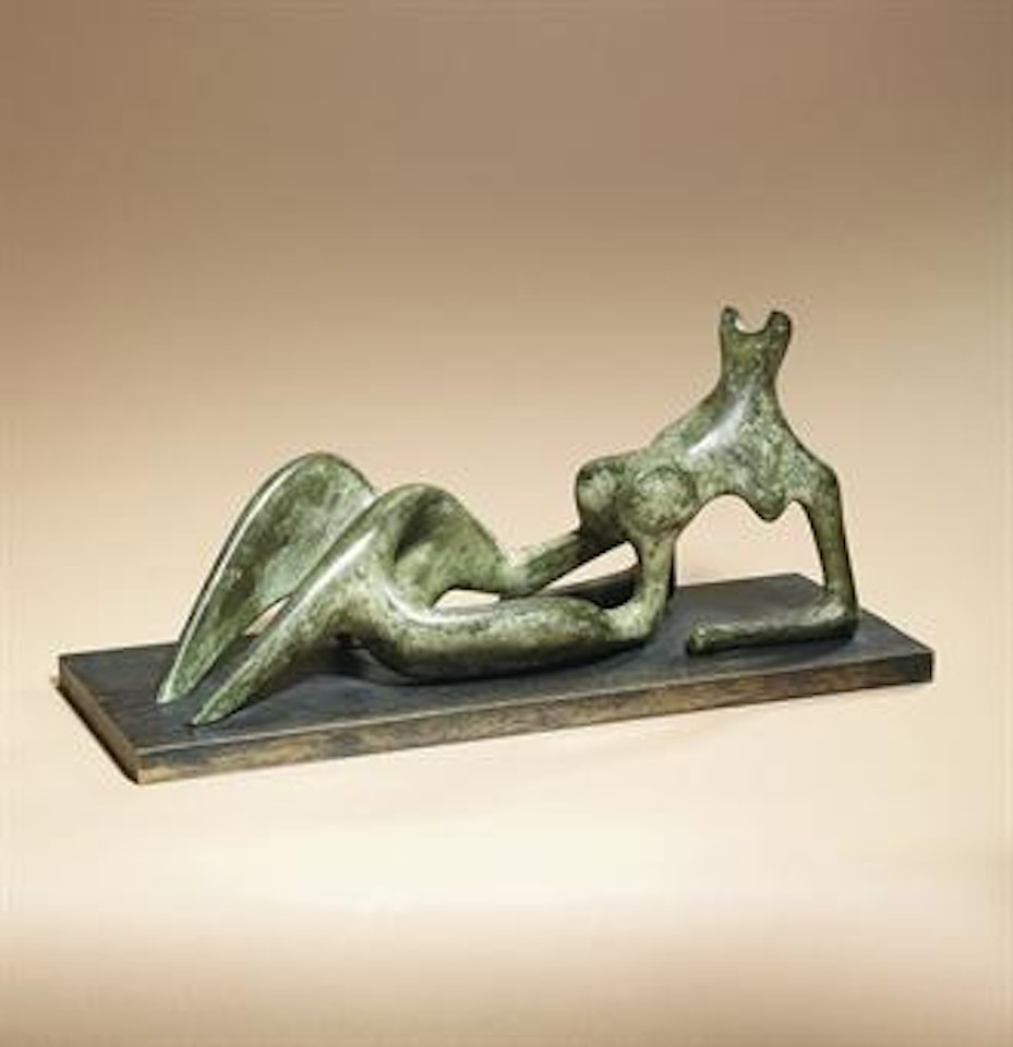 Working Model For Reclining Figure: Festival by Henry Moore