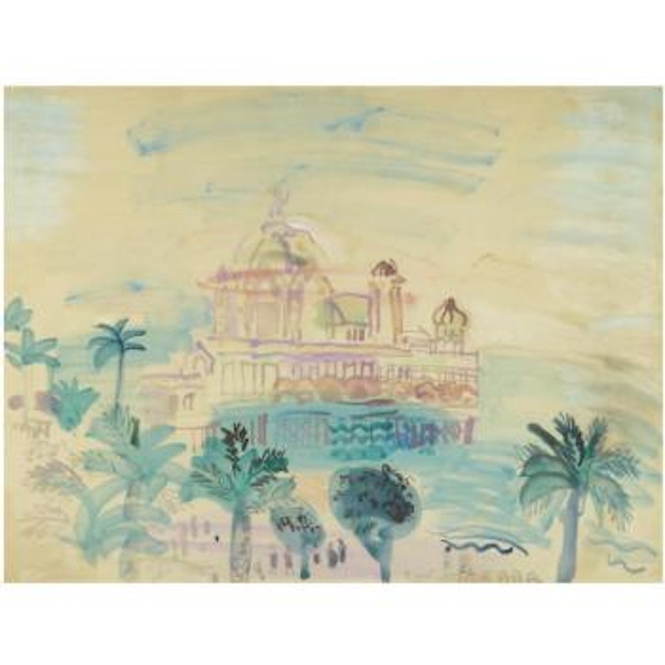 Le Casino De Nice by Raoul Dufy