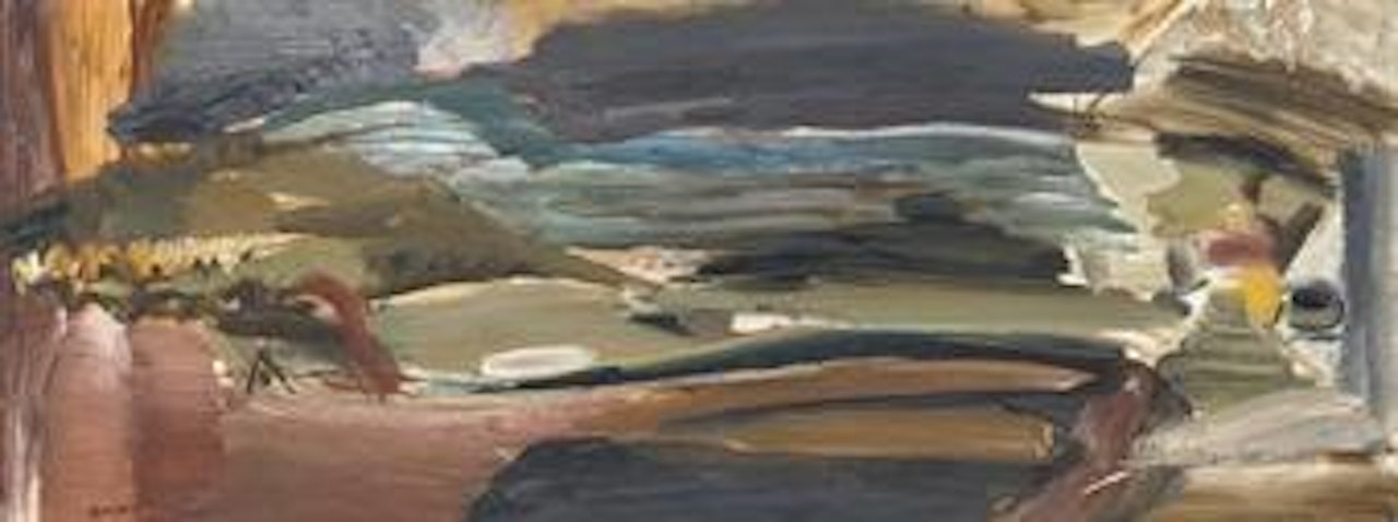 Valley of hills by Ivon Hitchens