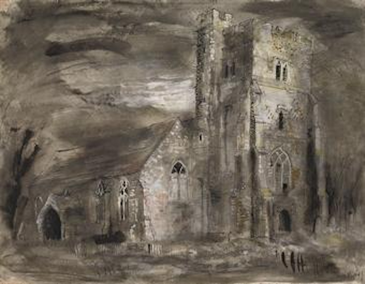 New Church, Romney Marsh by John Piper