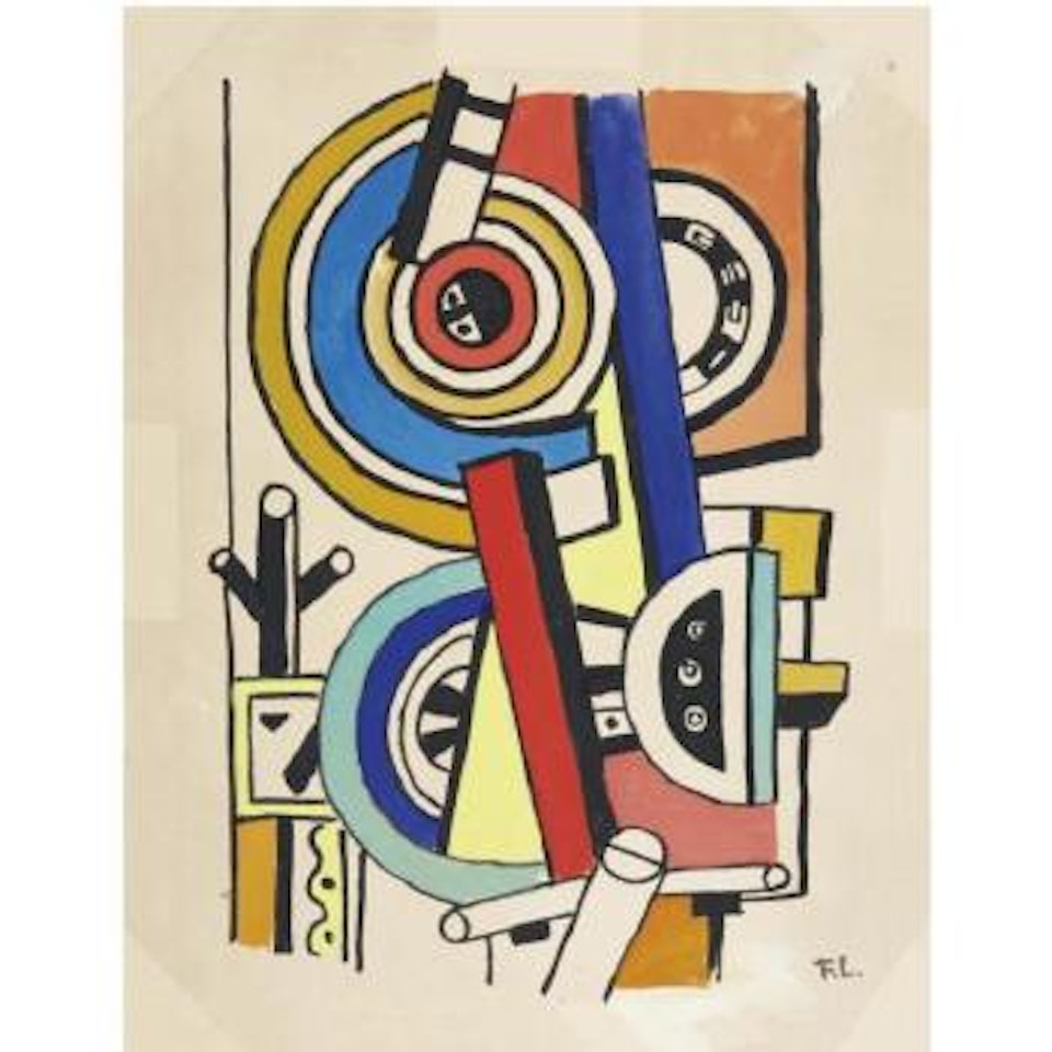 La Ville by Fernand Leger