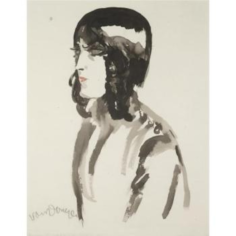 Svata Zapletal De Profil by Kees van Dongen