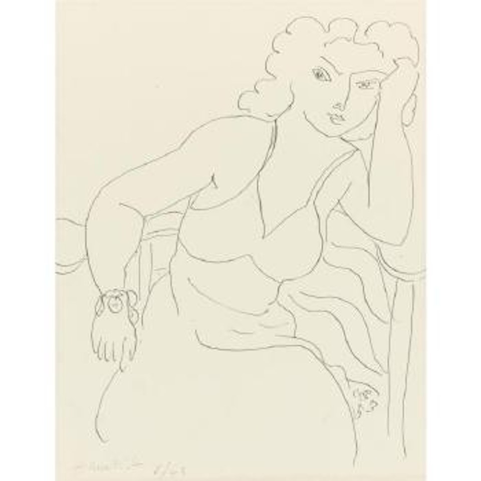 Femme Assise by Henri Matisse