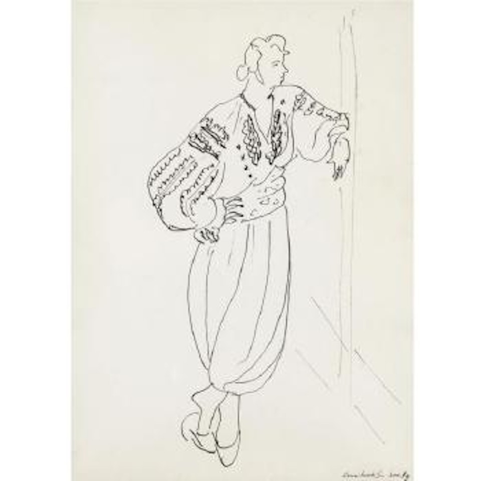La Blouse Roumaine - Odalisque Debout by Henri Matisse