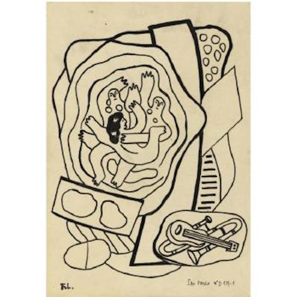 Étude Pour Sao Paulo by Fernand Leger