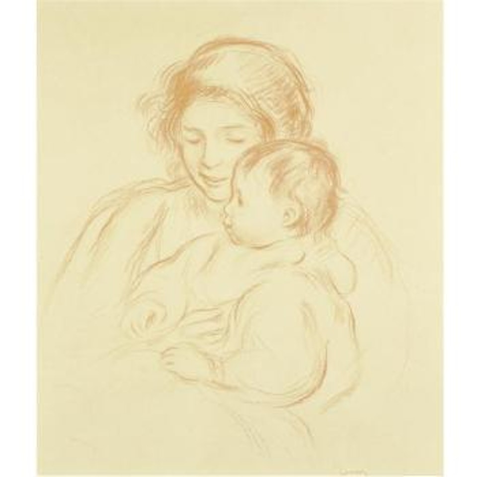 Mère et enfant by Pierre-Auguste Renoir