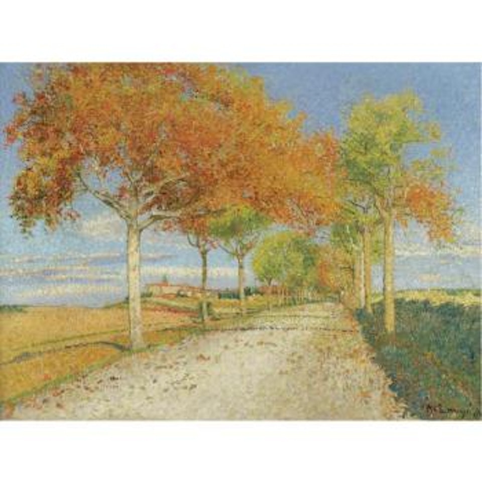 La Route De Cailhau by Achille Laugé