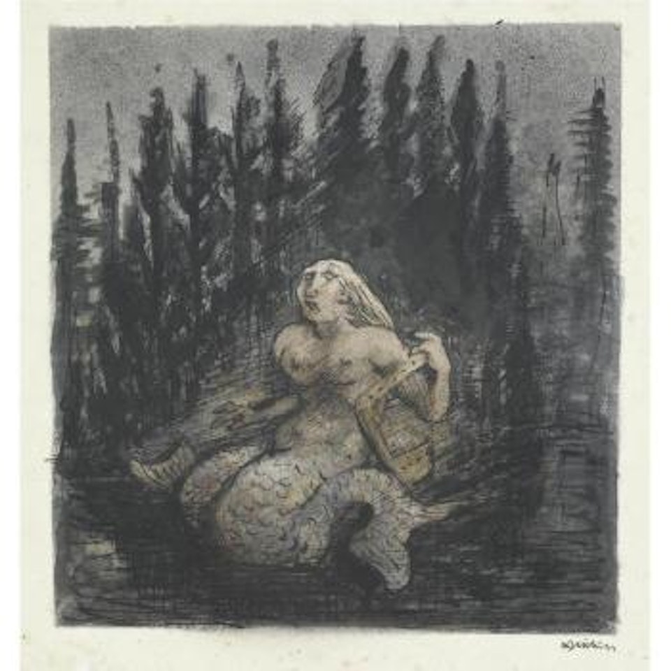 Donauweibchen (Woman Of The Danube) by Alfred Kubin