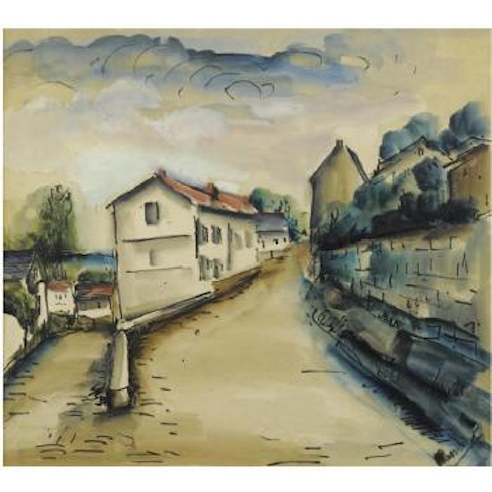 Route De Village by Maurice de Vlaminck