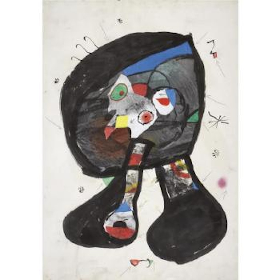 Fantôme De L'atelier by Joan Miró