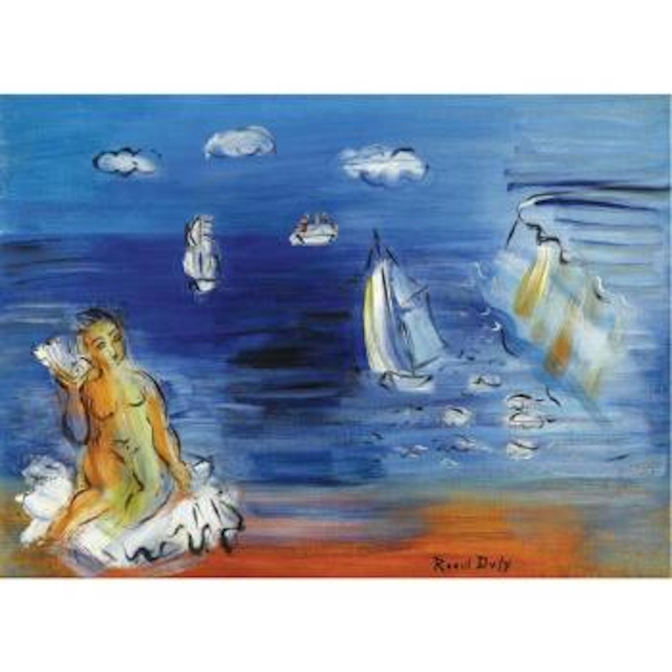 Baigneuse À Sainte-adresse by Raoul Dufy