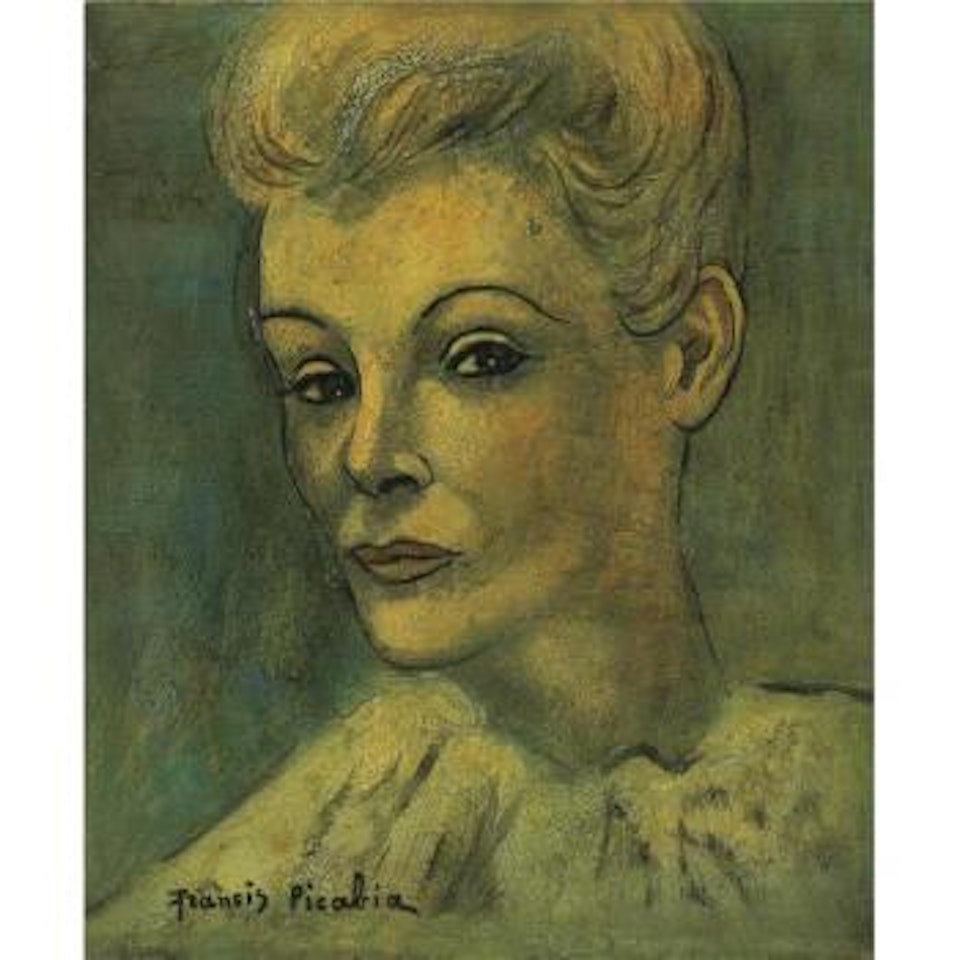 Tête De Femme by Francis Picabia
