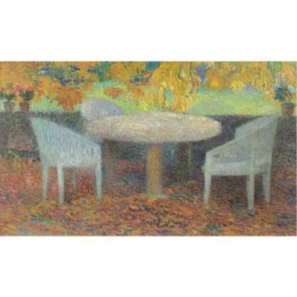La Grande Table De Pierre Sous Le Marronnier De Marquayrol by Henri Jean Guillaume Martin