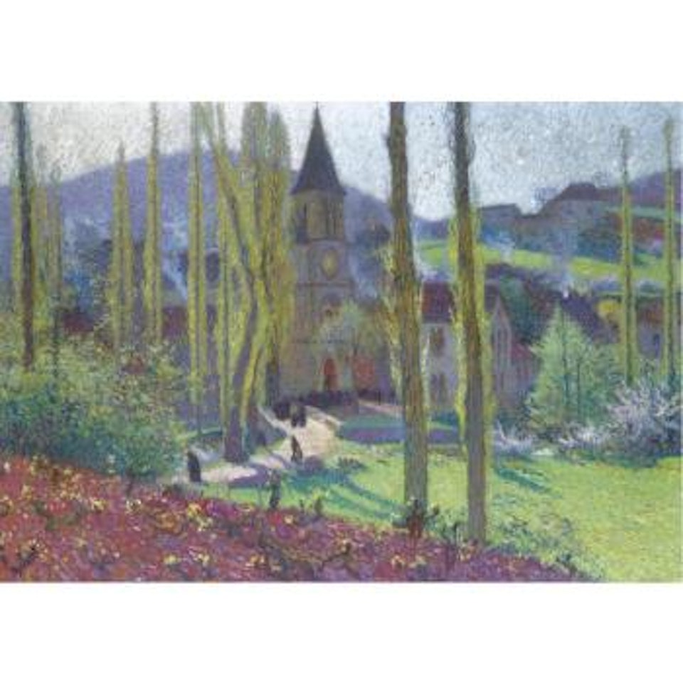 Sortie De Messe À Labastide-du-vert by Henri Jean Guillaume Martin