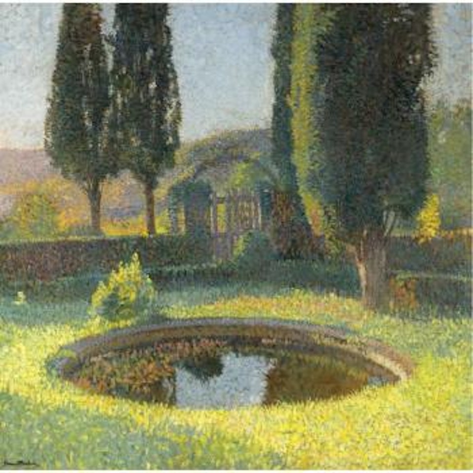 Le Bassin Sud-est Du Parc De Marquayrol by Henri Jean Guillaume Martin
