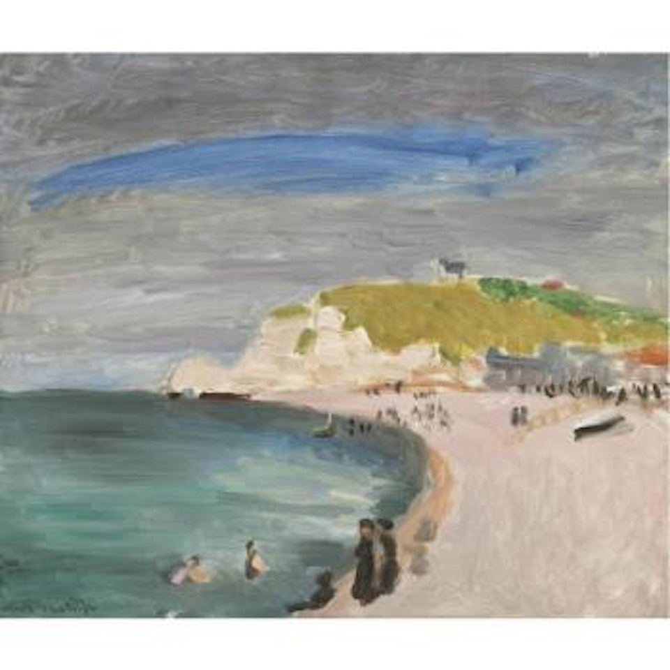 La Plage d'Étretat Avec Baigneurs by Henri Matisse