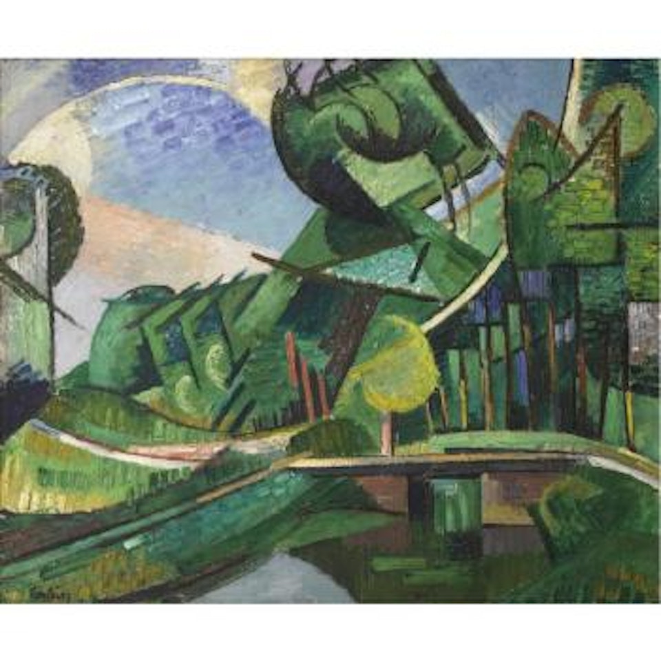 La Rigole, Vadencourt by Auguste Herbin