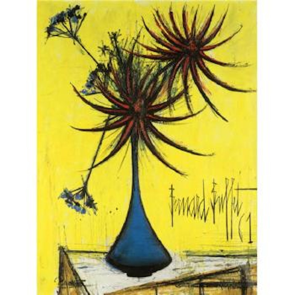 Ombelles Et Dahlias by Bernard Buffet