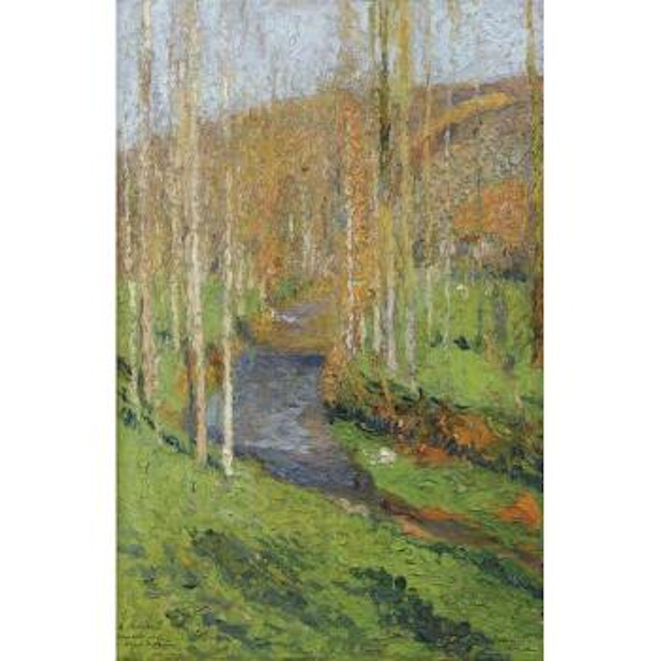 Le Vert En Aval De Labastide-du-vert by Henri Jean Guillaume Martin