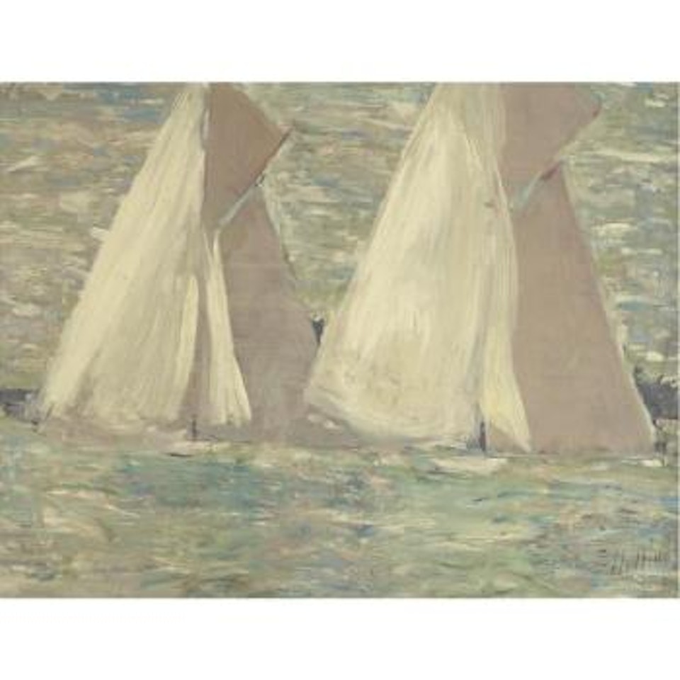 Les Régates À Cowes, Étude by Paul César Helleu