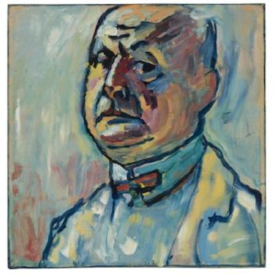 Selbstbildnis (Self-portrait) by Alexej von Jawlensky