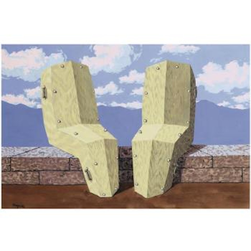 Par Une Belle Fin D'après-midi by René Magritte