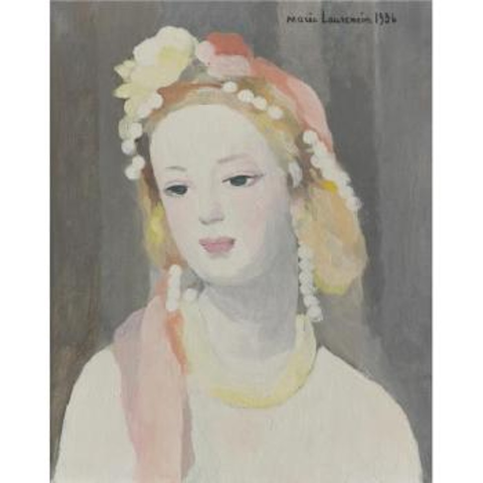 Tête by Marie Laurencin
