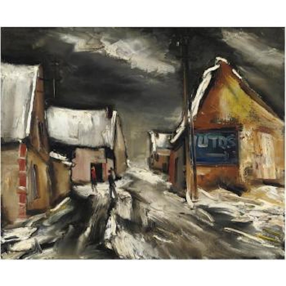 Rue De Village Enneigée by Maurice de Vlaminck