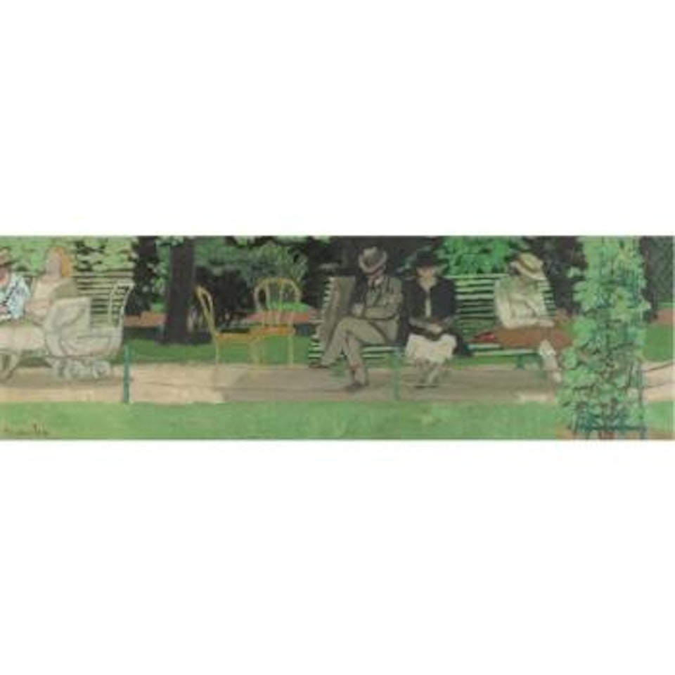 Un Après-midi Au Parc by Maurice Brianchon