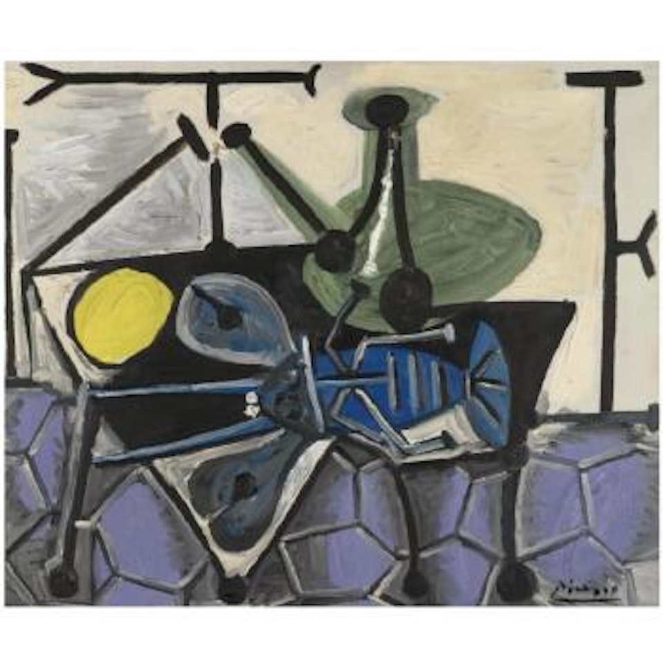 Nature Morte Au Poron by Pablo Picasso